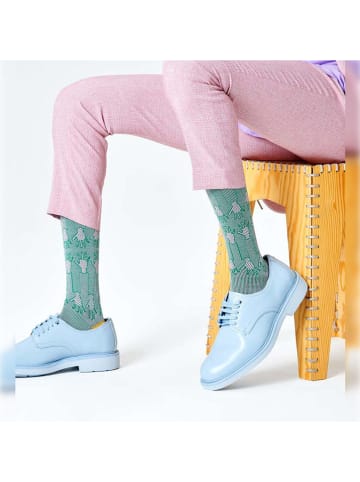 Happy Socks Sokken groen/blauw