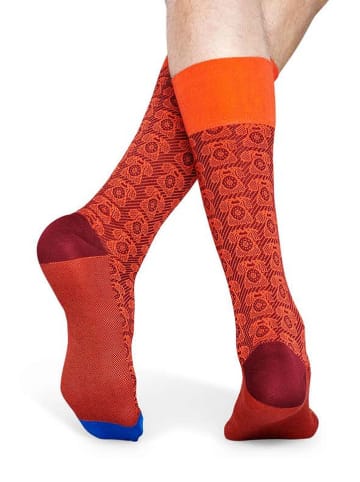 Happy Socks Sokken rood/oranje