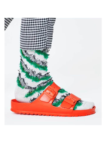 Happy Socks Sokken wit/groen