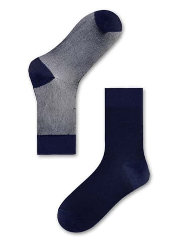 Happy Socks 2-delige set: sokken donkerblauw/mintgroen
