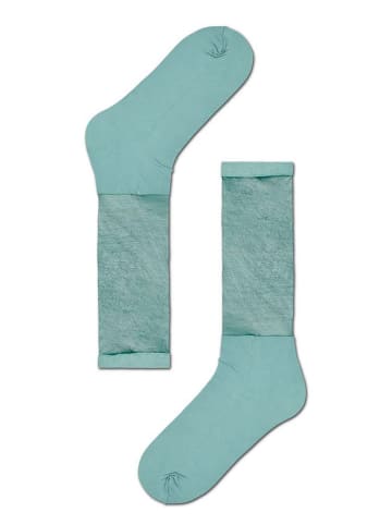 Happy Socks 2-delige set: sokken donkerblauw/mintgroen