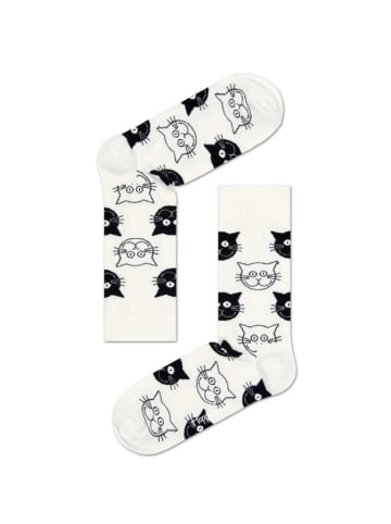 Happy Socks Skarpety w kolorze kremowym