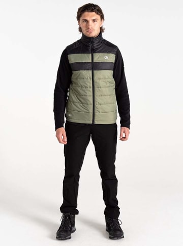 Dare 2b Doorgestikte bodywarmer "TouringII" kaki/zwart