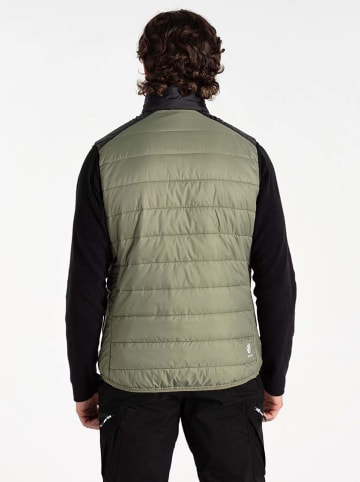 Dare 2b Doorgestikte bodywarmer "TouringII" kaki/zwart