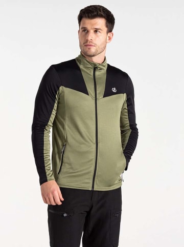Dare 2b Funktionsjacke "Substratum III Core Stretch" in Khaki/ Schwarz