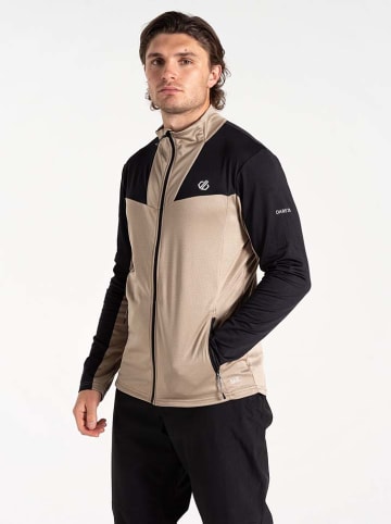 Dare 2b Funktionsjacke "Substratum III Core Stretch" in Beige/ Schwarz