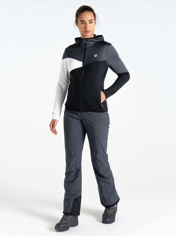 Dare 2b Funktionsjacke "Convey III Core Stretch" in Schwarz/ Anthrazit/ Weiß
