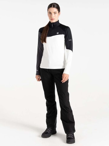 Dare 2b Koszulka funkcyjna "Ice II CoreStretch" w kolorze biało-czarno-antracytowym