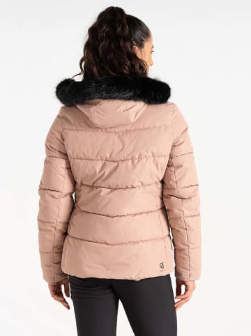 Dare 2b Kurtka narciarska "Glamorize V" w kolorze beżowym