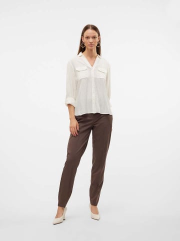 Vero Moda Bluse in Weiß/ Gold