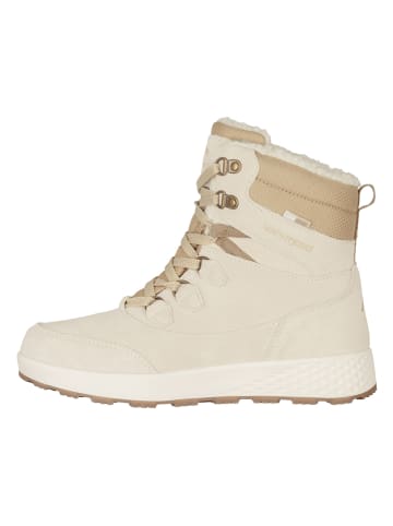 Westfjord Leder-Winterboots "Eldfjall" in Beige