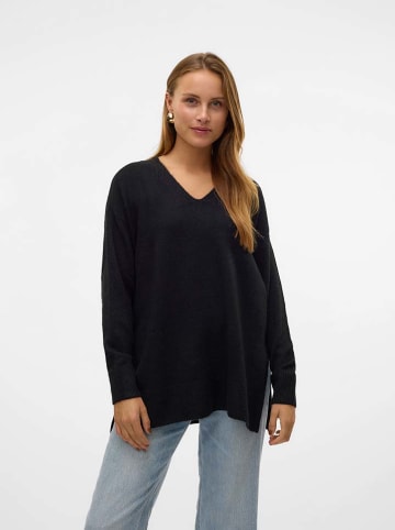 Vero Moda Sweter "Filuca" w kolorze czarnym
