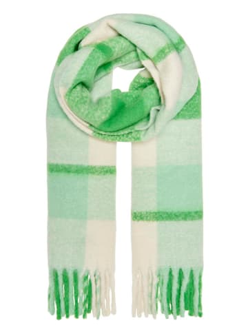 ONLY Sjaal groen/crème