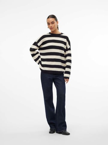 Vero Moda Sweter w kolorze czarno-białym