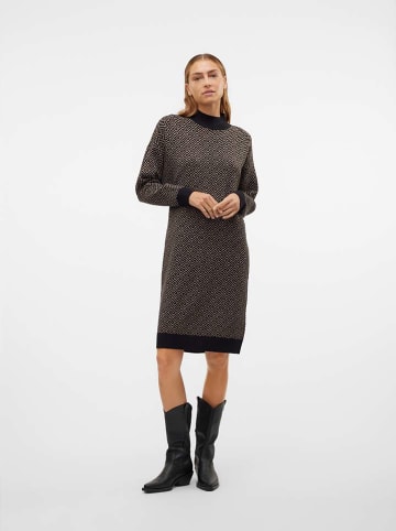 Vero Moda Strickkleid in Schwarz