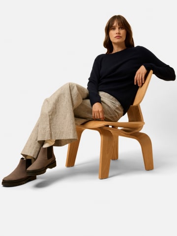 Just Cashmere Kaschmir-Pullover "Abigail" in Dunkelblau