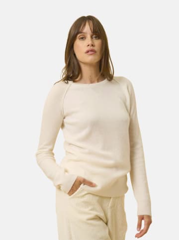 Just Cashmere Kaschmir-Pullover "Helen" in Creme