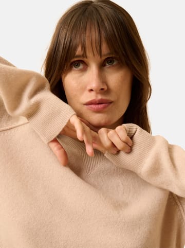 Just Cashmere Kaschmir-Pullover "Helen" in Beige