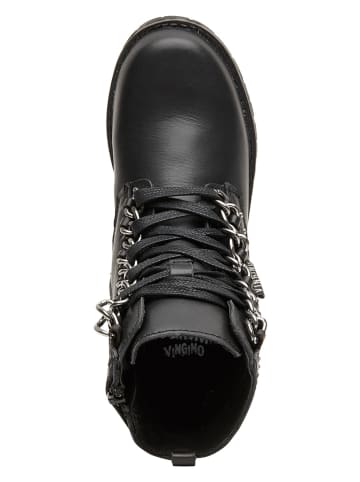 Vingino Leren boots "Amanda" zwart