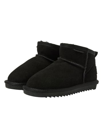 Vingino Leder-Winterboots "Ashley" in Schwarz