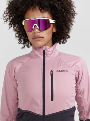 Craft Fahrradjacke "Adv Endurance Hydro" in Rosa/ Schwarz