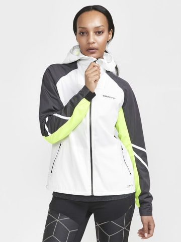 Craft Funktionsjacke in Weiß/ Anthrazit
