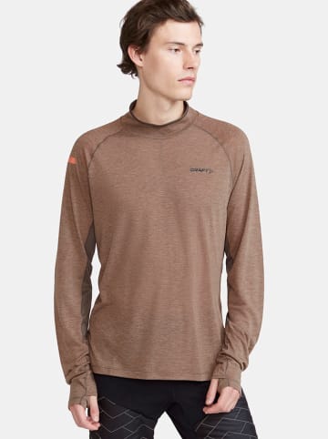 Craft Functioneel shirt lichtbruin