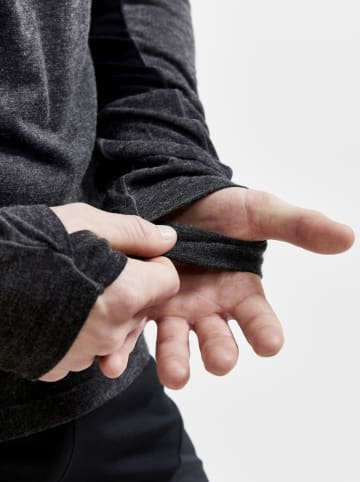 Craft Koszulka funkcyjna w kolorze antracytowym