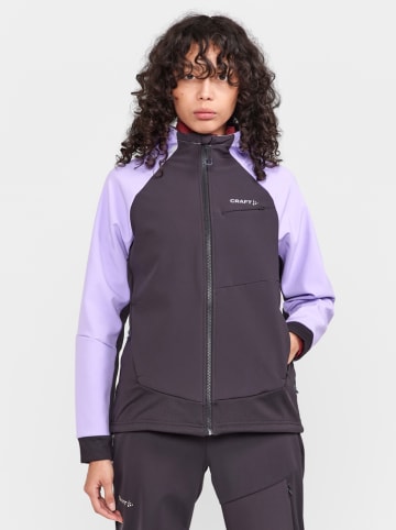 Craft Funktionsjacke in Schwarz/ Lila