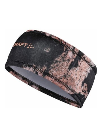 Craft Stirnband in Schwarz/ Beige
