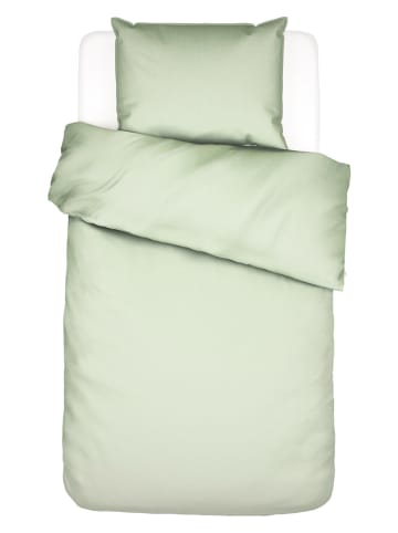 Essenza Satin-Bettwäsche-Set "Guy" in Grün