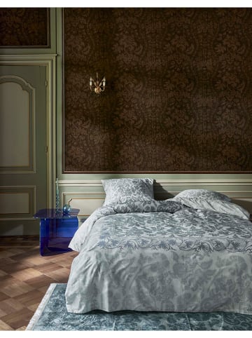 Essenza Komplet pościeli satynowej "Maere" w kolorze błękitnym