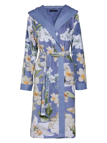 Essenza Bademantel "Perri Rosalee" in Hellblau/ Creme