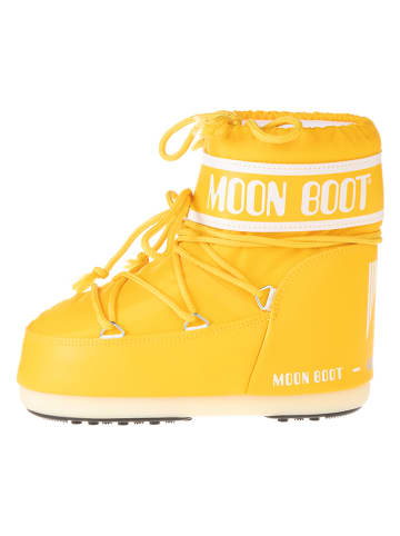 Moon Boot Botki zimowe "Icon Low" w kolorze żółtym