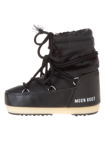 Moon Boot Botki zimowe "Low" w kolorze czarnym