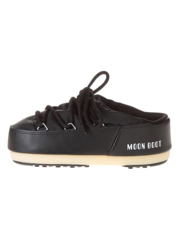 Moon Boot Hausschuhe "Mule" in Schwarz