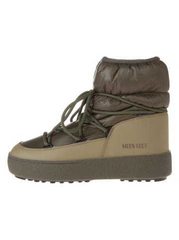 Moon Boot Botki zimowe "Mtrack Low" w kolorze khaki