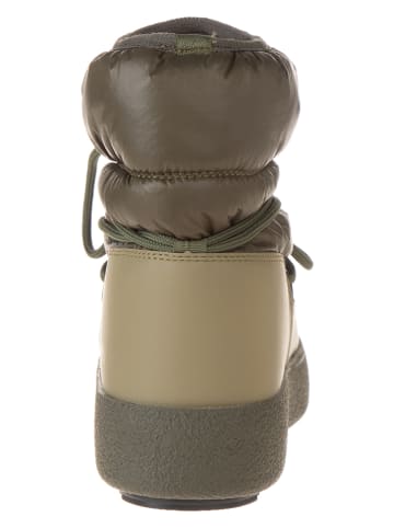 Moon Boot Botki zimowe "Mtrack Low" w kolorze khaki