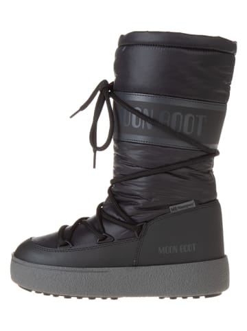 Moon Boot Kozaki zimowe "Ltrack High" w kolorze czarnym