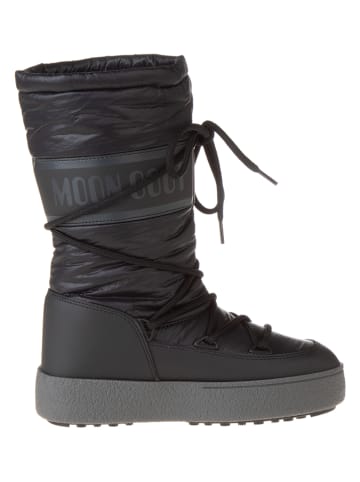 Moon Boot Kozaki zimowe "Ltrack High" w kolorze czarnym