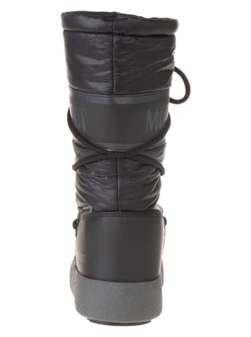Moon Boot Kozaki zimowe "Ltrack High" w kolorze czarnym