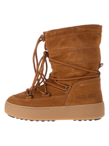 Moon Boot Leren winterboots "Ltrack" lichtbruin