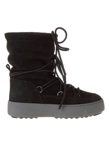 Moon Boot Leren winterboots "Ltrack" zwart