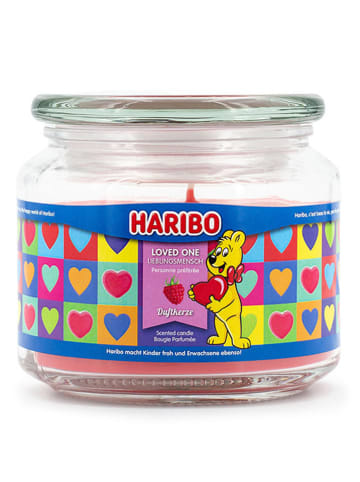 Haribo Duftkerze "Haribo Loved One" in Rot - 300 g