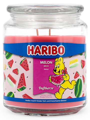 Haribo Duftkerze "Haribo Melon Mix" in Rot - 510 g