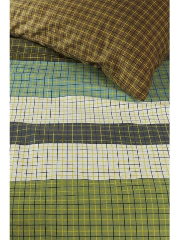 Beddinghouse Flanellen beddengoedset "Juno" groen