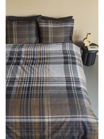 Beddinghouse Komplet pościeli renforcé "Hue" w kolorze szaro-brązowym