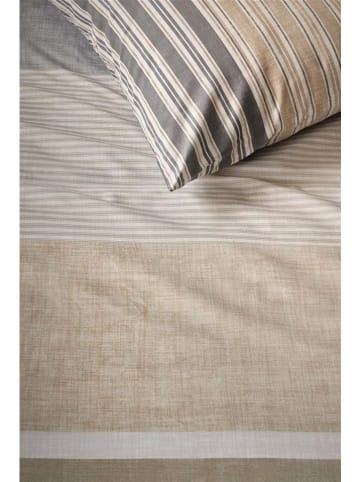 Beddinghouse Renforcé beddengoedset "Motif" beige/bruin/grijs