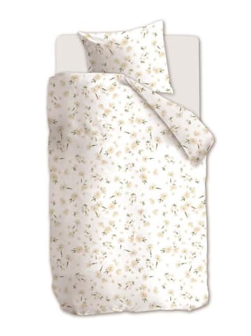 Beddinghouse Renforcé beddengoedset "Daisies" wit