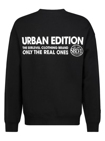 Sublevel Sweatshirt zwart